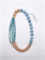 Collana Sicylui Donna in Argento Calcedonio 1518CO5